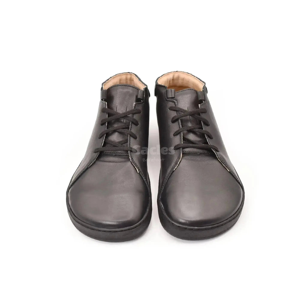 Pegres - BF80 0.1 black - botines barefoot adulto