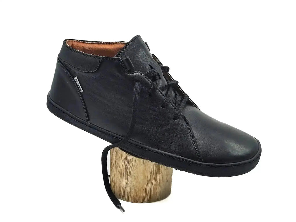Pegres - BF80 0.1 black - botines barefoot adulto