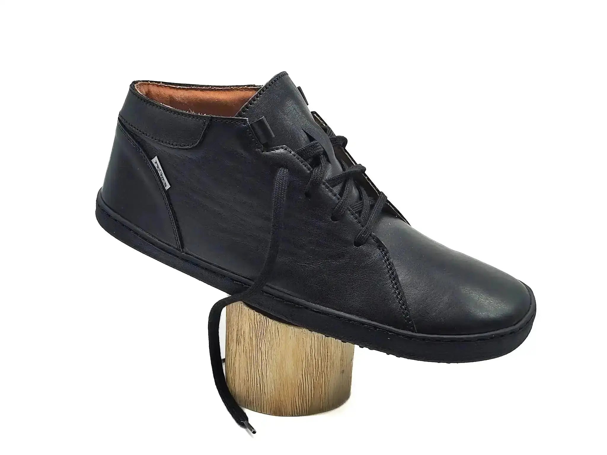 Pegres - BF80 0.1 black - botines barefoot adulto