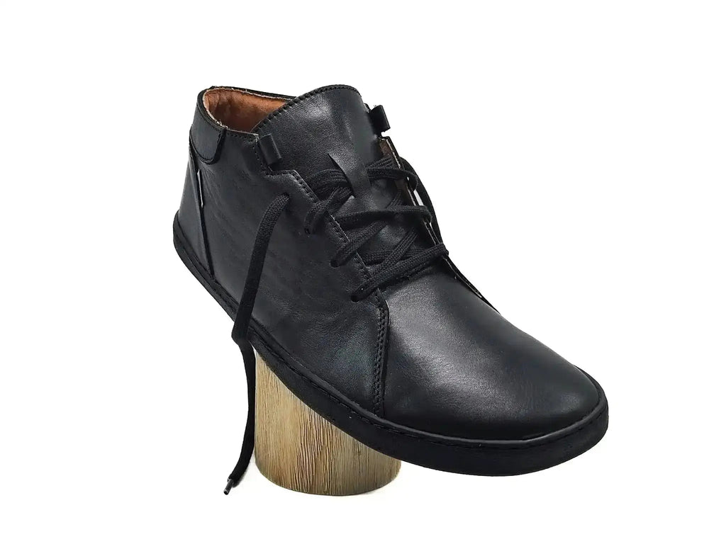 Pegres - BF80 0.1 black - botines barefoot adulto