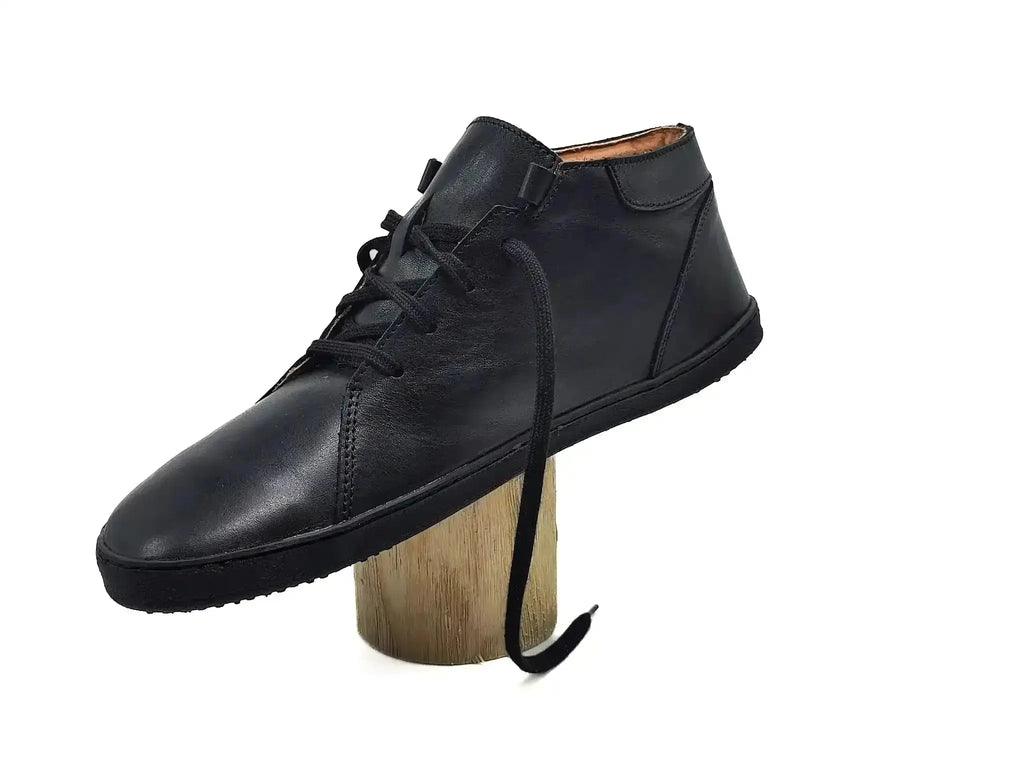 Pegres - BF80 0.1 black - botines barefoot adulto