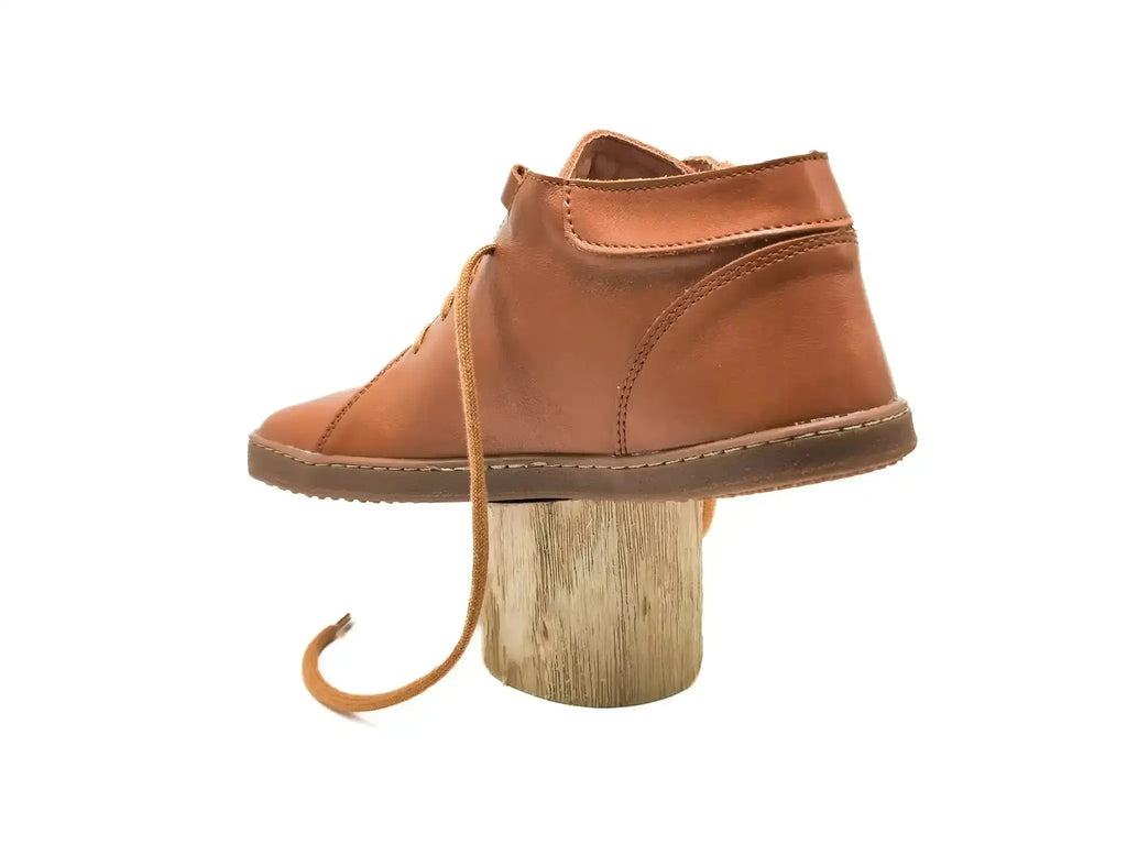 Pegres - BF80 0.1 brown - botines barefoot adulto