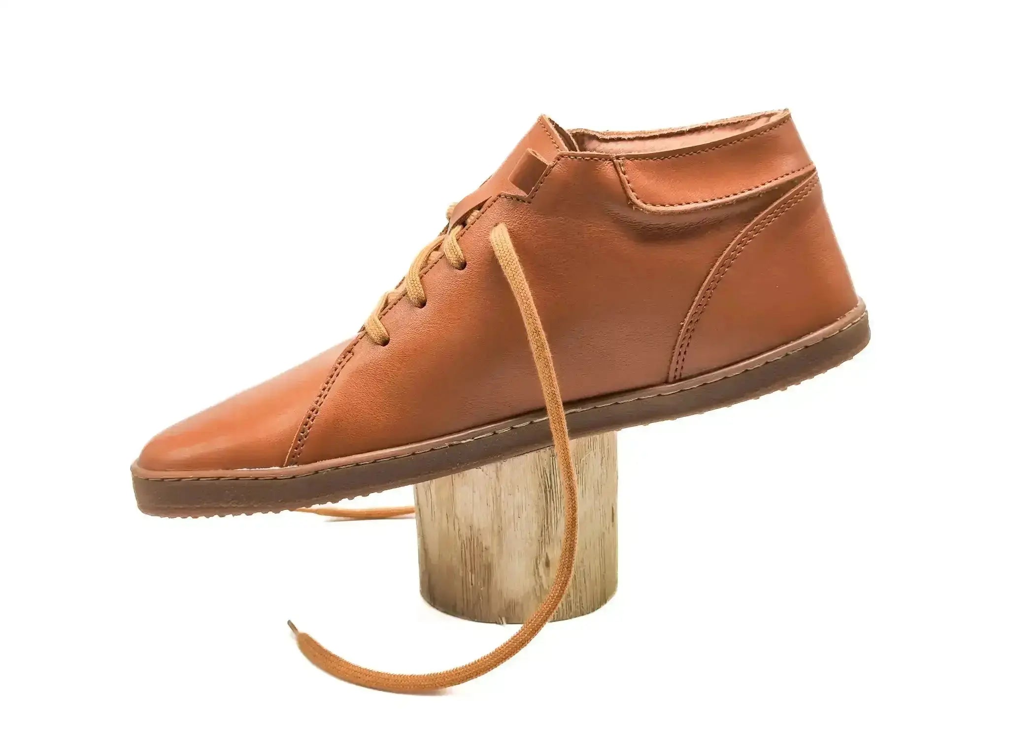 Pegres - BF80 0.1 brown - botines barefoot adulto