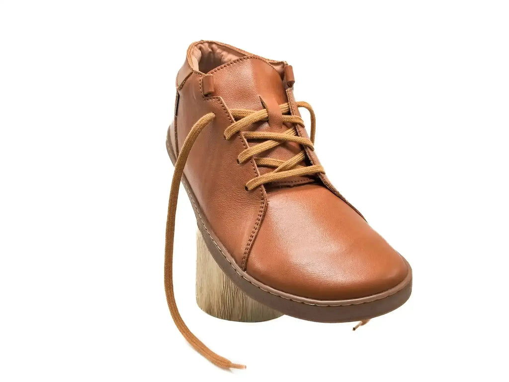 Pegres - BF80 0.1 brown - botines barefoot adulto