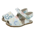 Piruflex - PF327-1 Ondas Blanco - Menorquinas barefoot infantiles