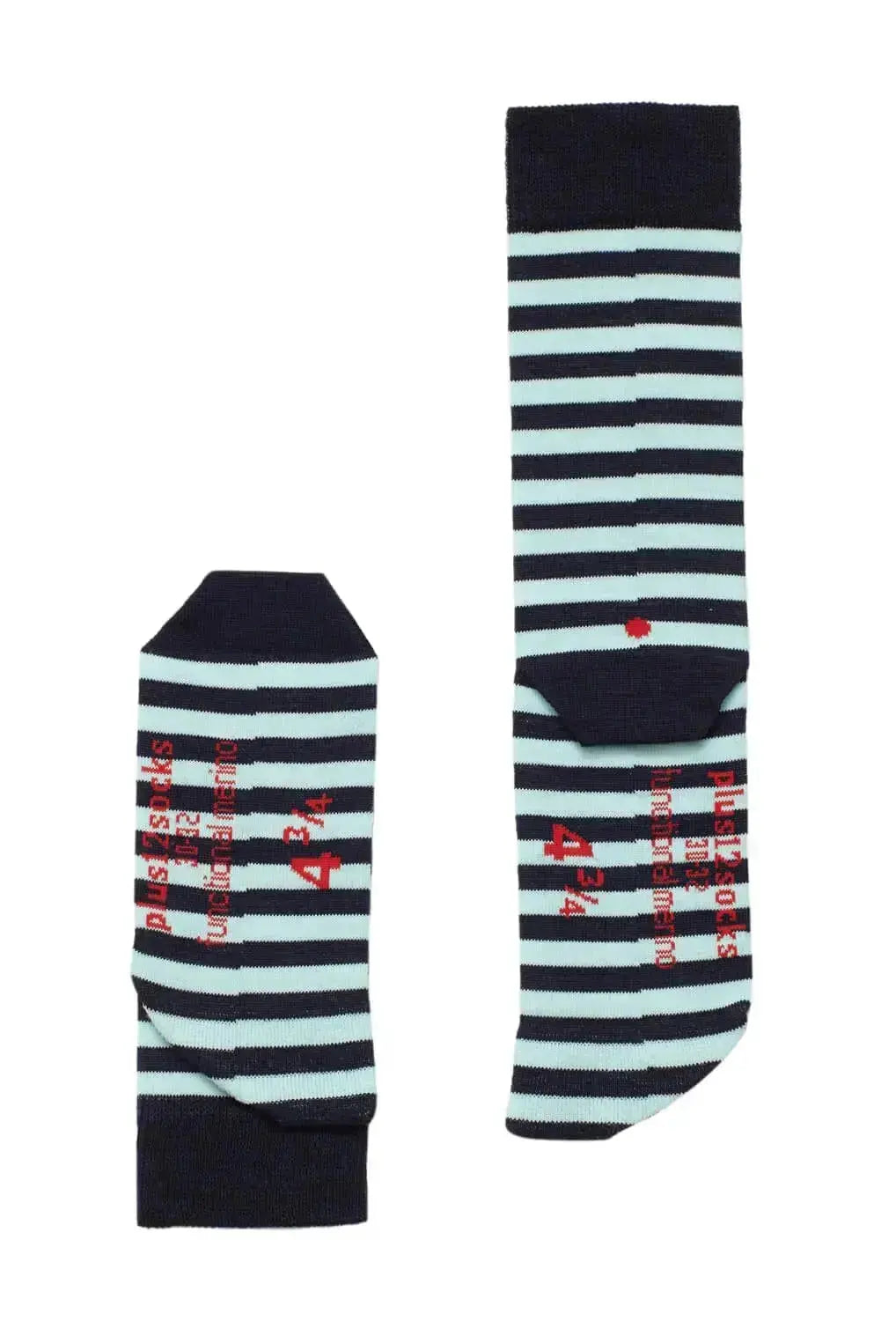 Plus12 - 4 3/4 Merino - chaussettes barefoot mi-mollet