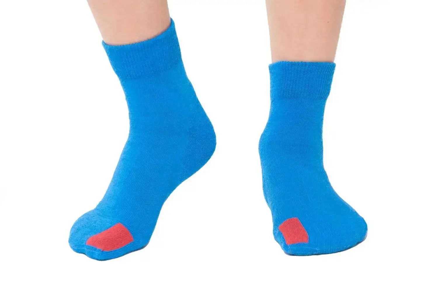 Plus12 - Coton Bleu - chaussettes courtes respectueuses