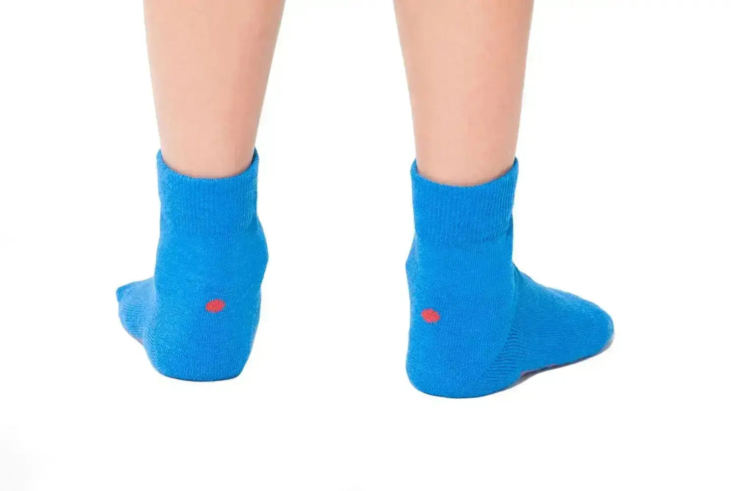 Plus12 - Coton Bleu - chaussettes courtes respectueuses
