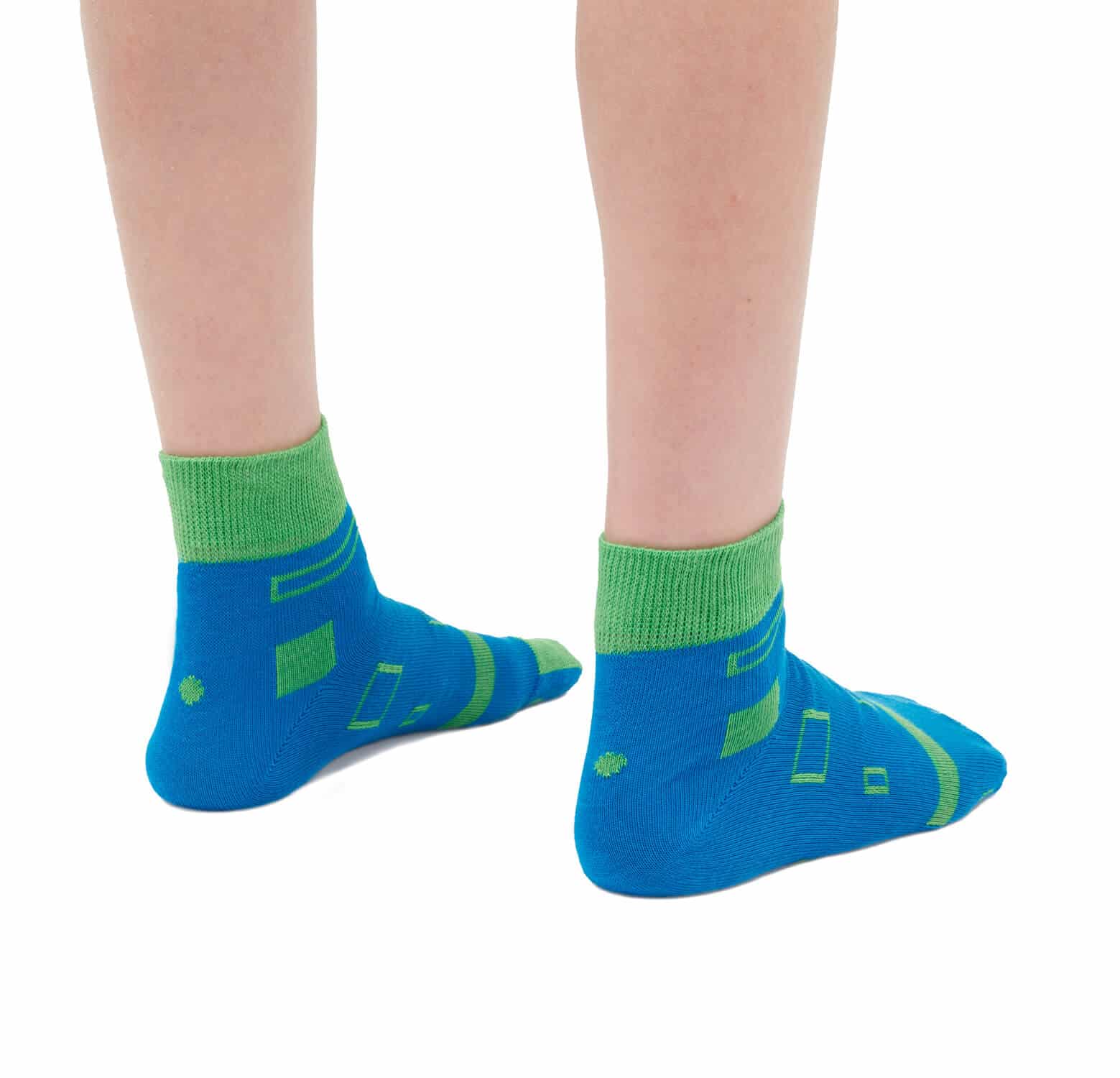 Plus12 - Emma Cotton - Chaussettes barefoot mi-hautes