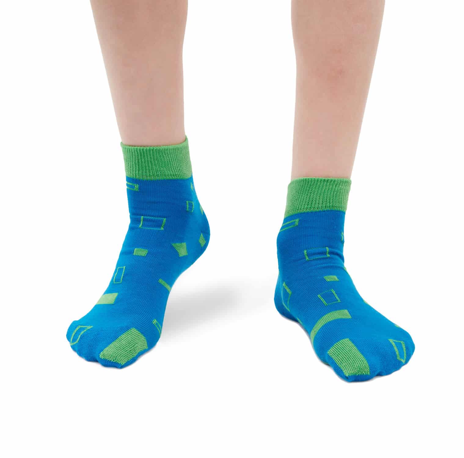 Plus12 - Emma Cotton - Chaussettes barefoot mi-hautes