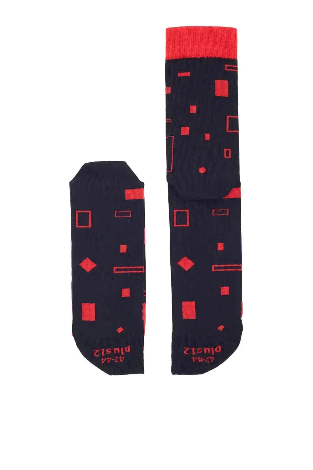 Plus12 - Emma Cotton - chaussettes barefoot mi-mollet
