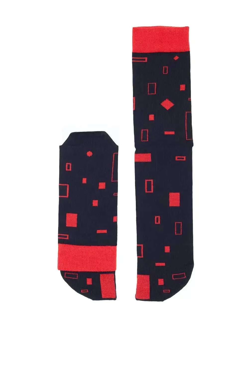 Plus12 - Emma Cotton - chaussettes barefoot mi-mollet