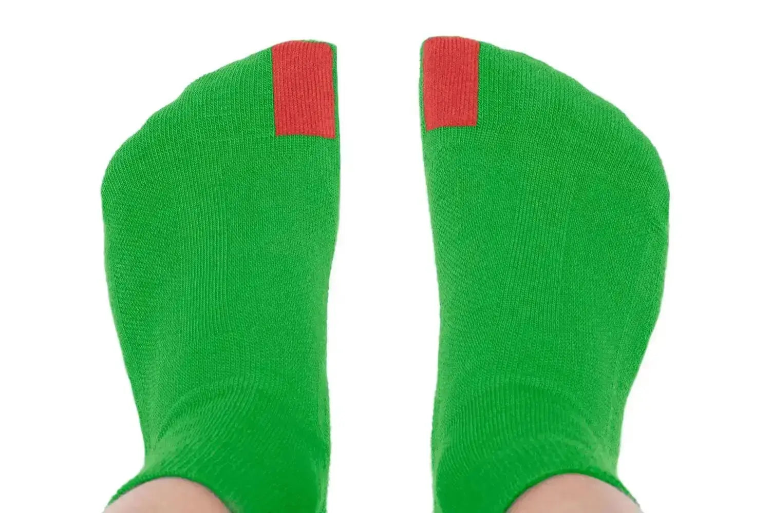 Plus12 - Coton Vert - chaussettes respectueuses courtes