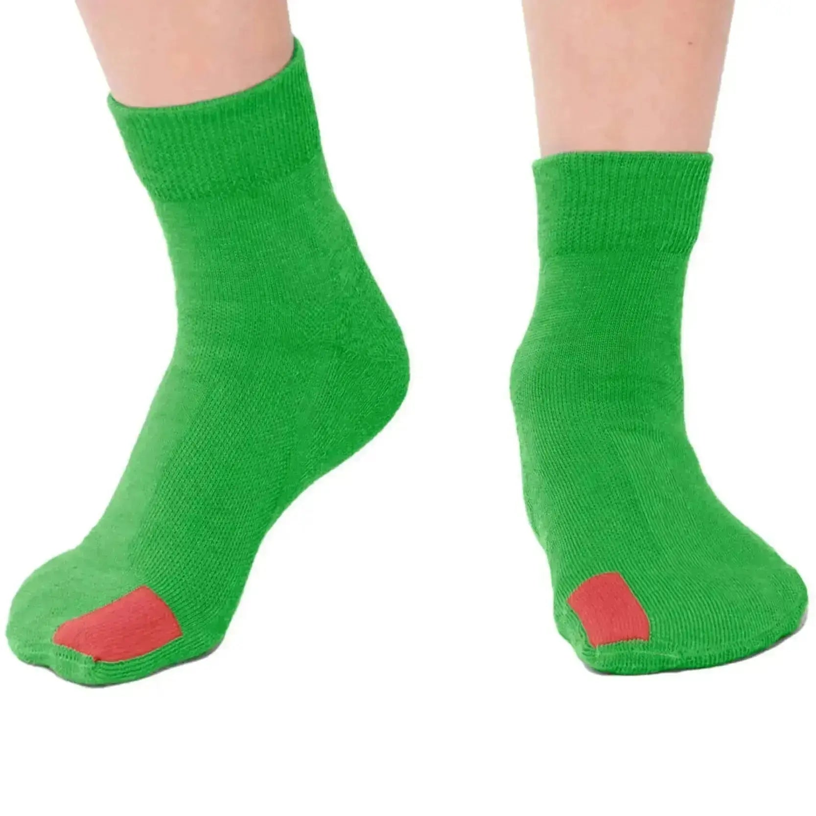 Plus12 - Coton Vert - chaussettes respectueuses courtes