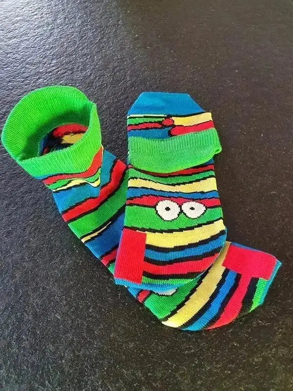 Plus12 - Leon Cotton - Chaussettes barefoot mi-hautes en coton