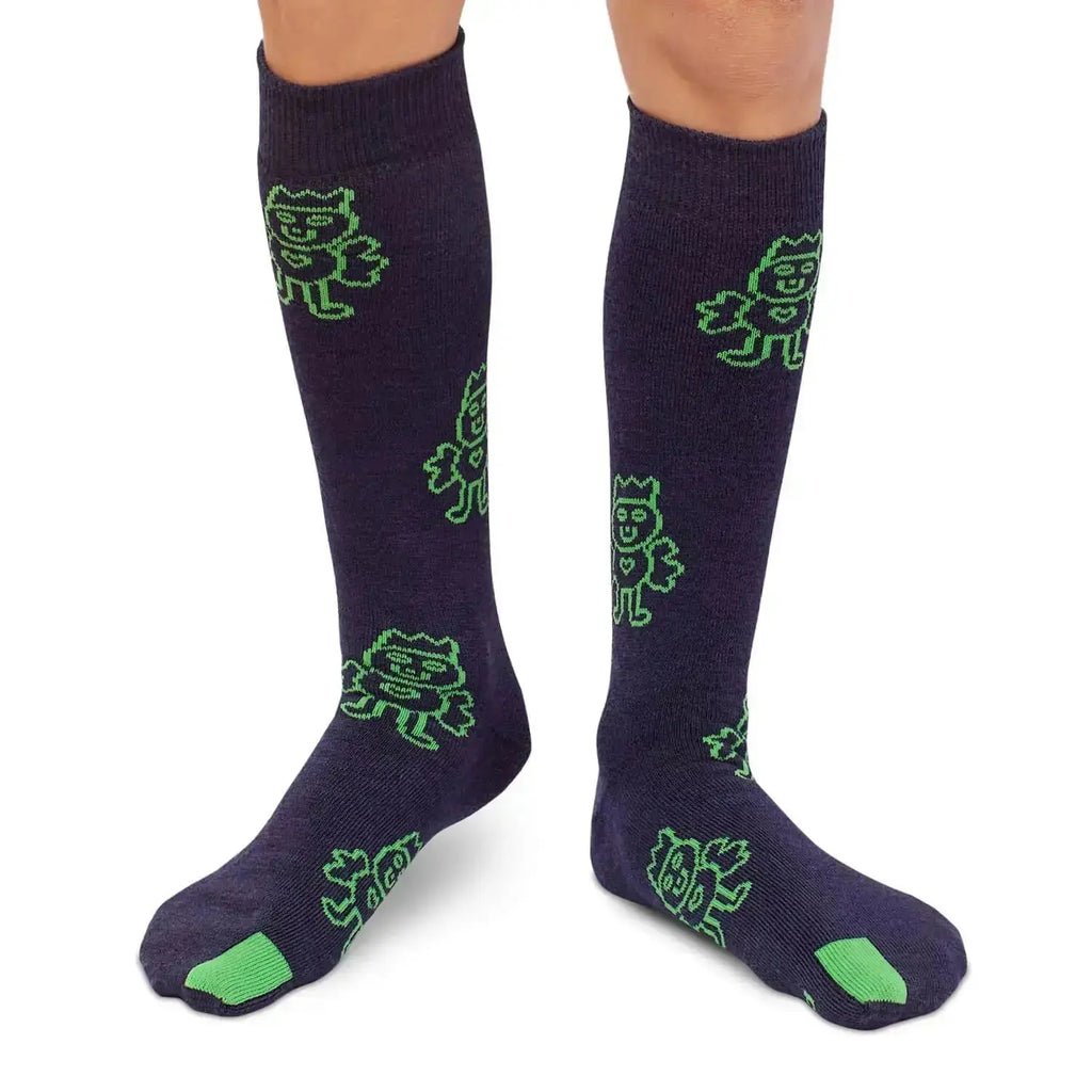 Plus12 - Little Angels Merino - chaussettes barefoot mi-mollet