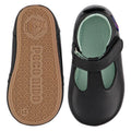 Poco Nido - Chaussures Mighty Black - T Bar - Merceditas barefoot pour écoliers