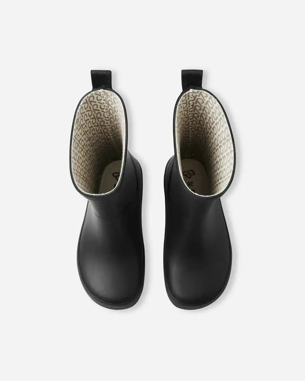 Reima - Ankka Black - Botas de lluvia barefoot infantiles negras