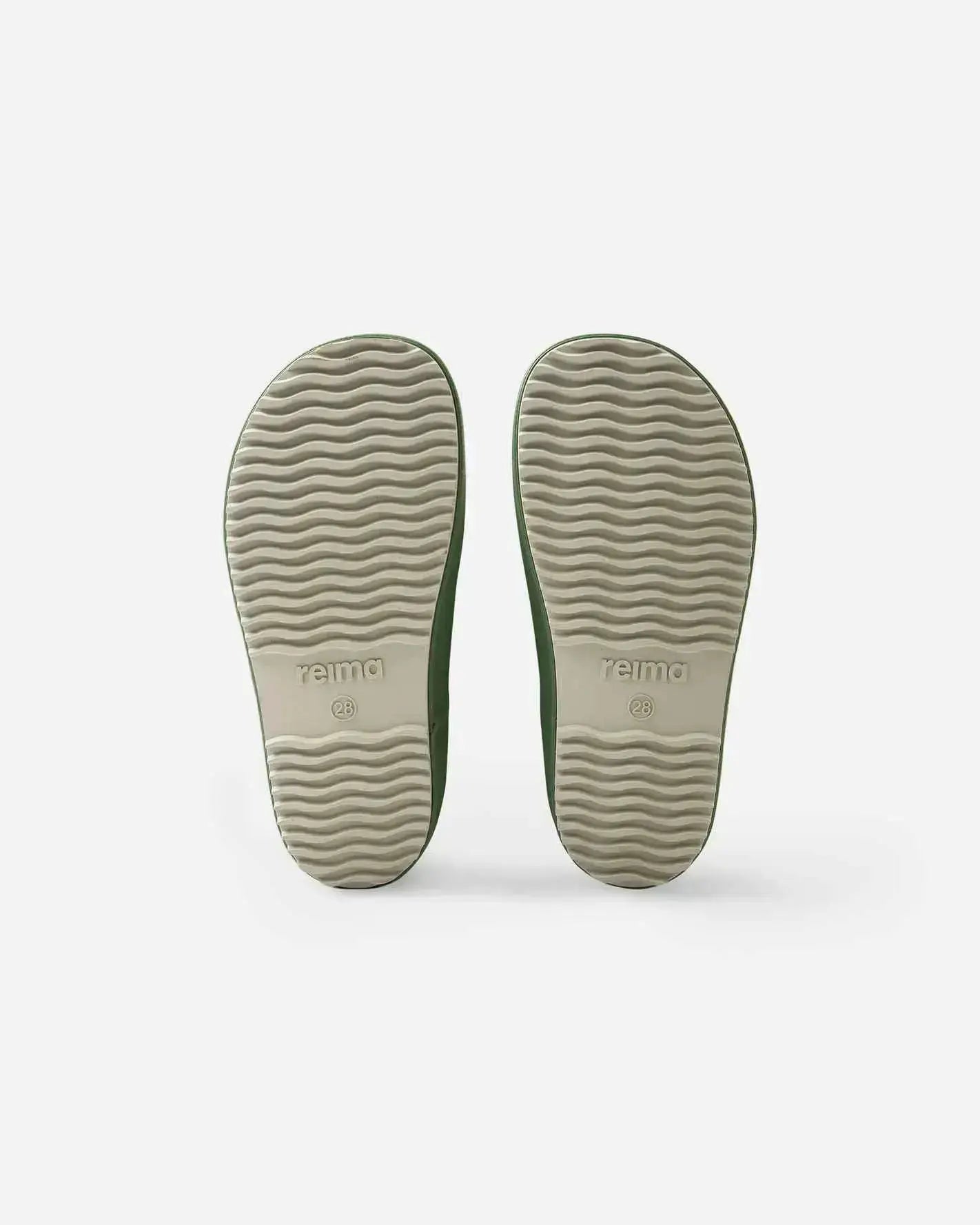 Reima - Ankka Green Clay - Botas de lluvia barefoot infantiles verdes