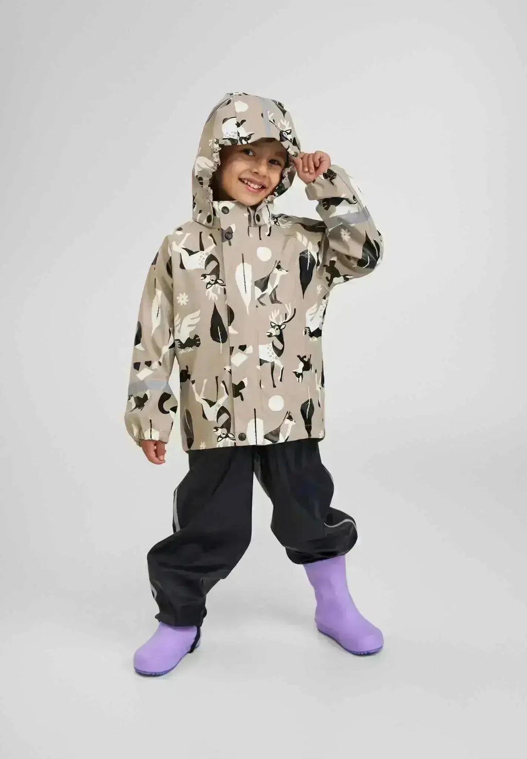 Reima - Ankka Lilac Amethyst - Botas de lluvia barefoot infantiles lila