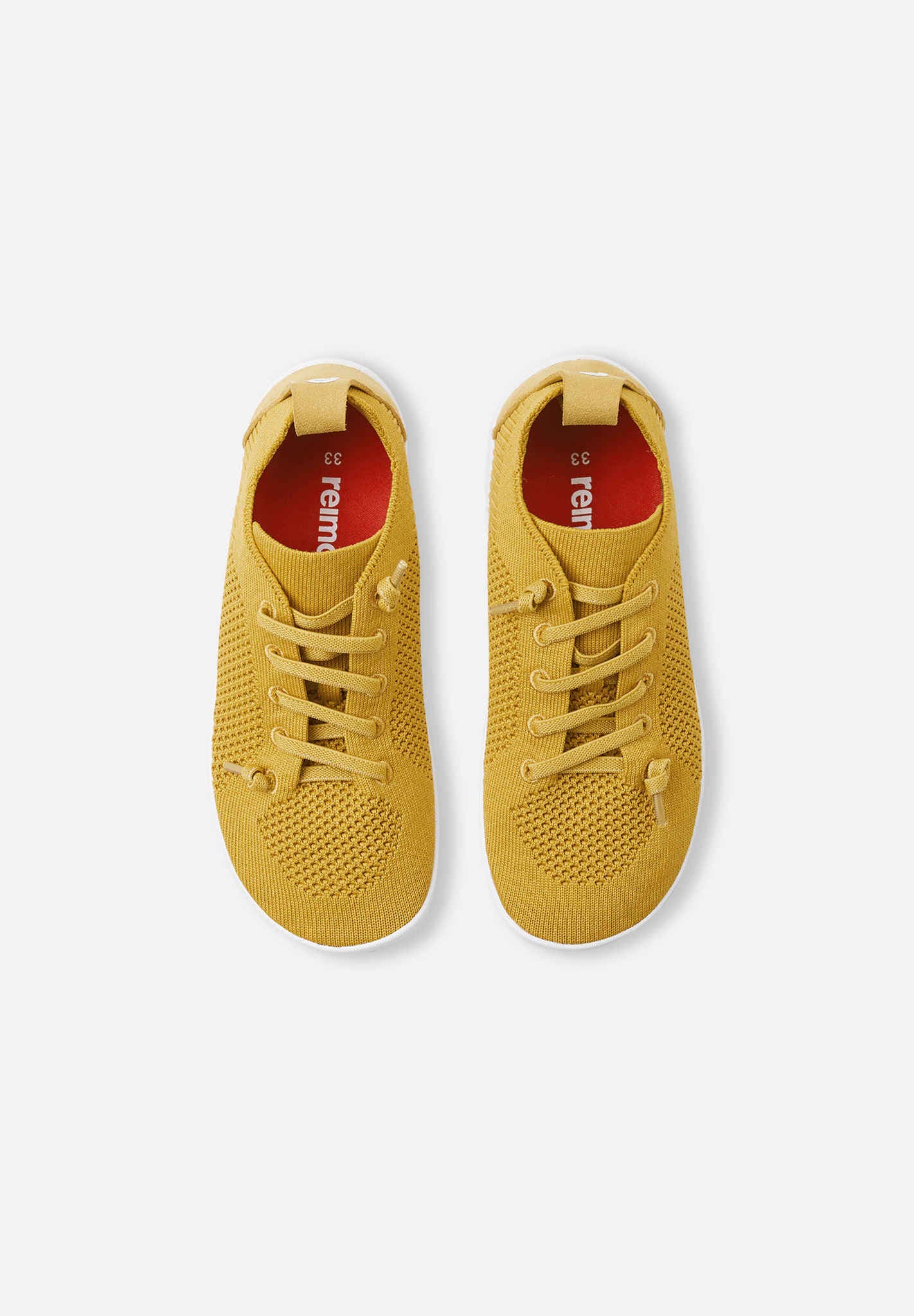 Reima - Astelu Dark Mango - Zapatillas barefoot ligeras infantiles amarillo