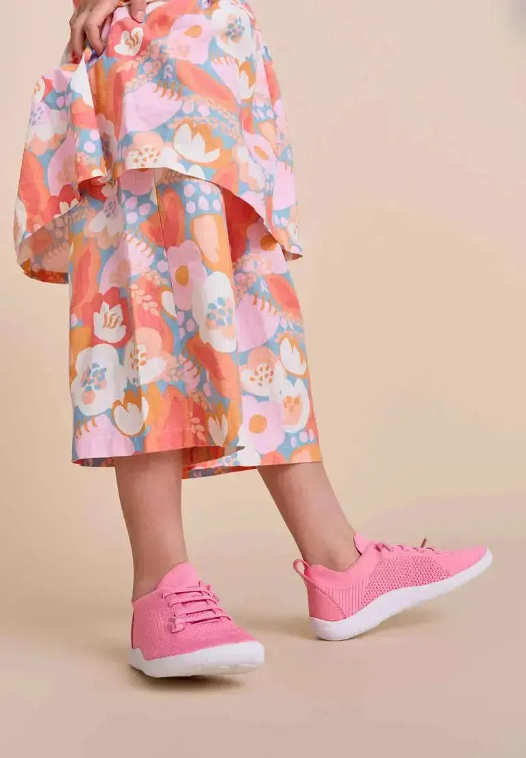 Reima - Astelu Sunset Pink - Zapatillas barefoot ligeras infantiles rosa