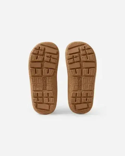 Reima - Hyppii Cinnamon Brown - Botines barefoot impermeables infantiles marrón