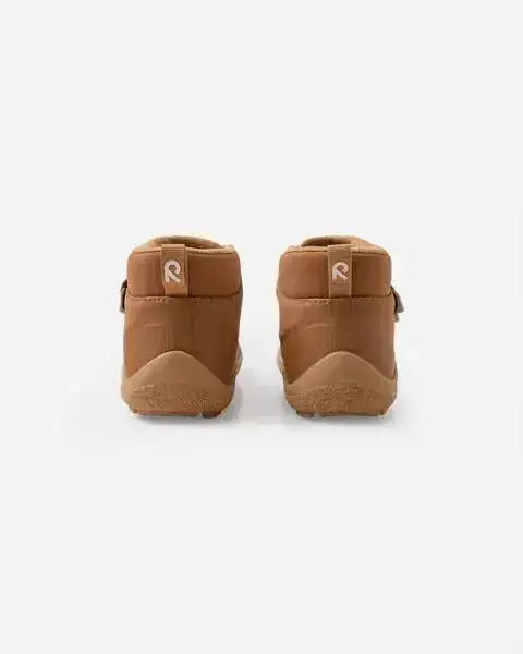 Reima - Hyppii Cinnamon Brown - Botines barefoot impermeables infantiles marrón