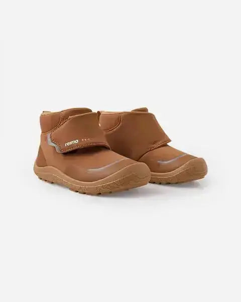 Reima - Hyppii Cinnamon Brown - Botines barefoot impermeables infantiles marrón