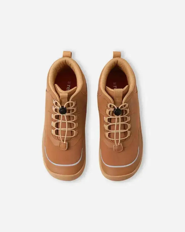 Reima - Loikkii Cinnamon Brown - Botines barefoot impermeables infantiles marrón
