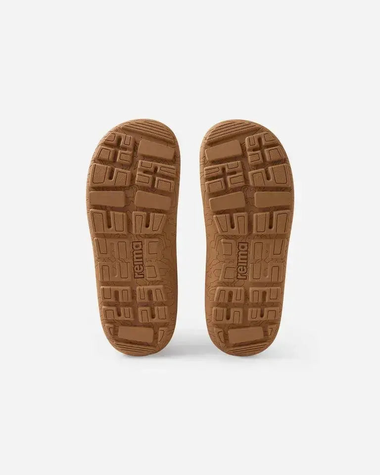 Reima - Loikkii Cinnamon Brown - Botines barefoot impermeables infantiles marrón