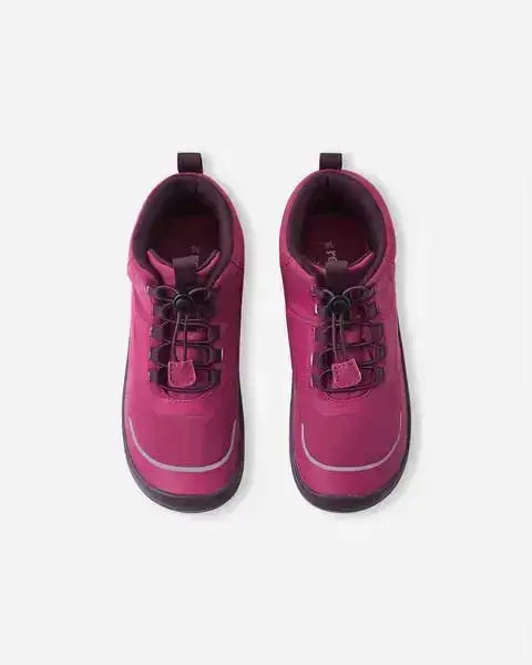 Reima - Loikkii Cool Burgundy - Botines barefoot impermeables infantiles granate