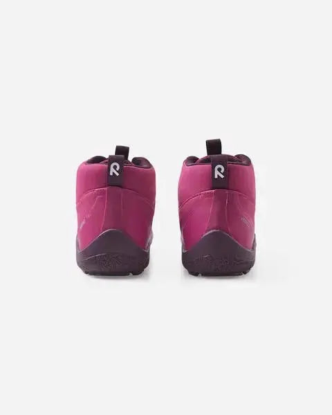 Reima - Loikkii Cool Burgundy - Botines barefoot impermeables infantiles granate