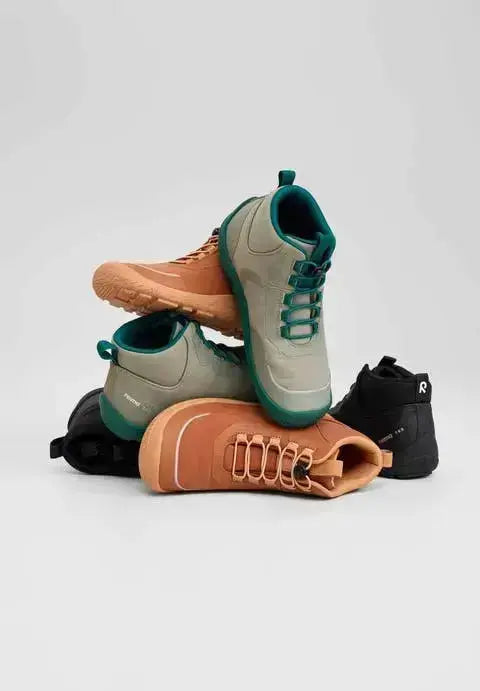 Reima - Loikkii Vert Gris - Bottines barefoot imperméables