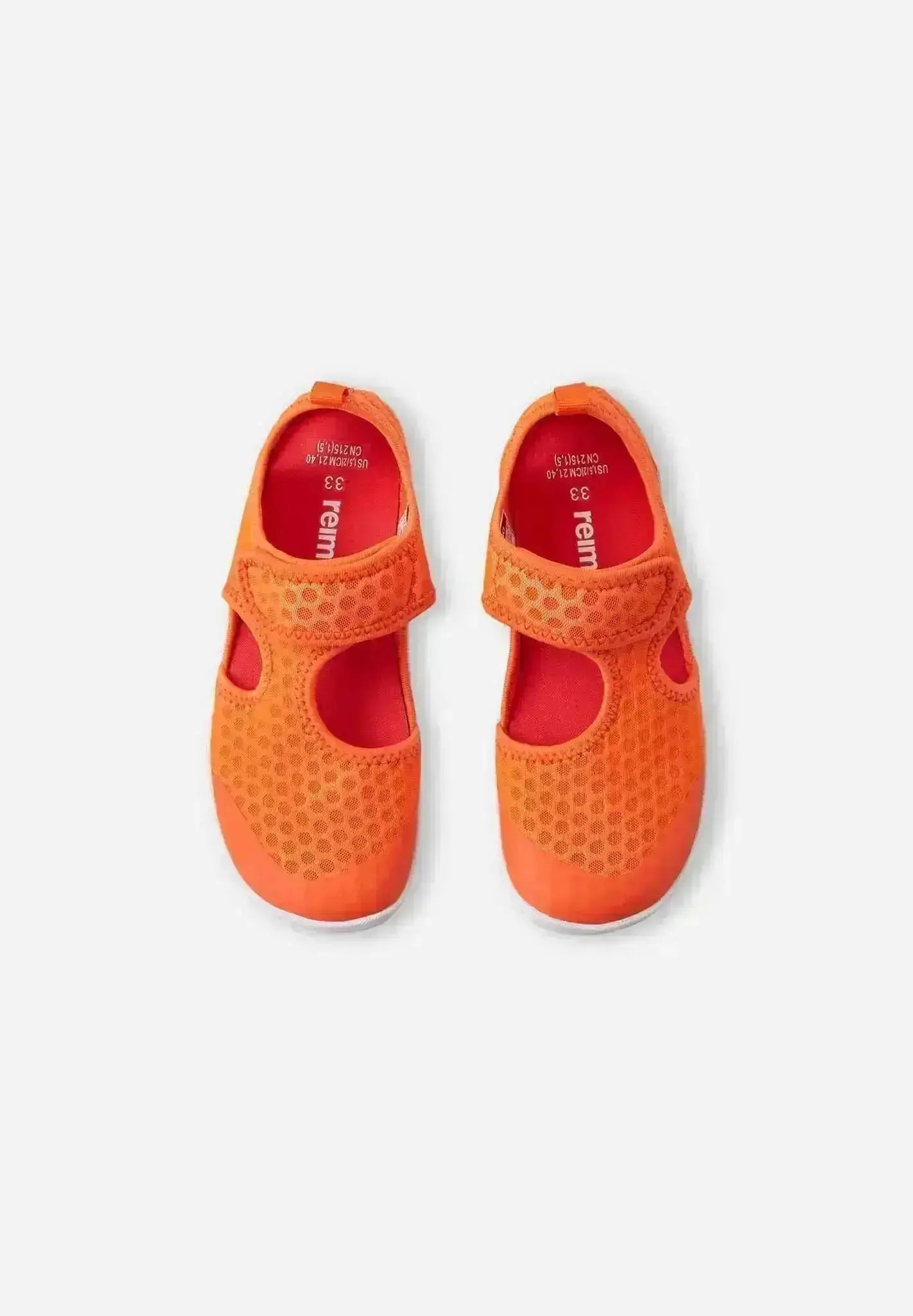 Reima - Rantaan 2.0 Red Orange - Escarpines barefoot infantiles naranja