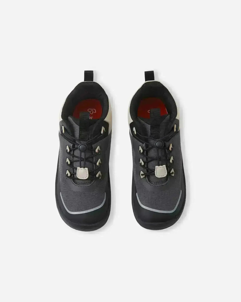 Reima - Sankari Soft Black - botines de senderismo barefoot infantiles negros