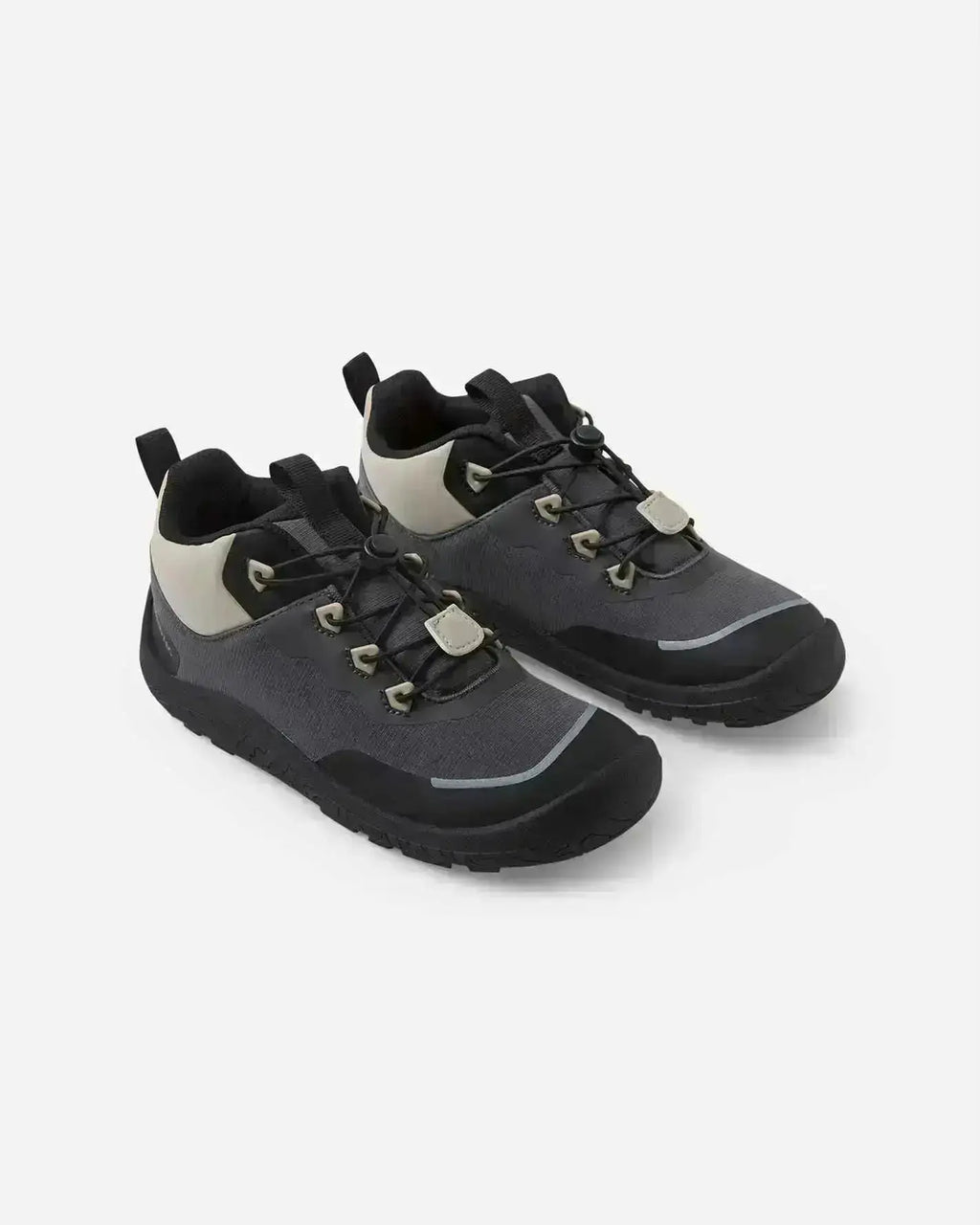 Reima - Sankari Soft Black - botines de senderismo barefoot infantiles negros