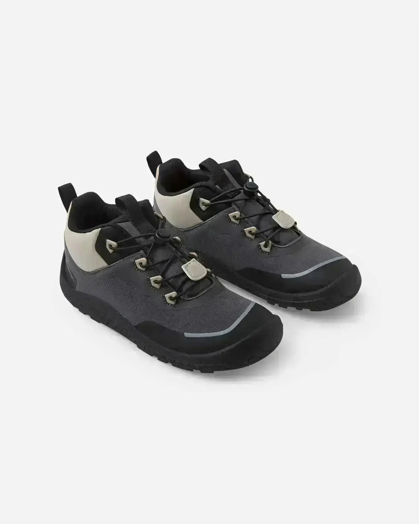 Reima - Sankari Soft Black - botines de senderismo barefoot infantiles negros