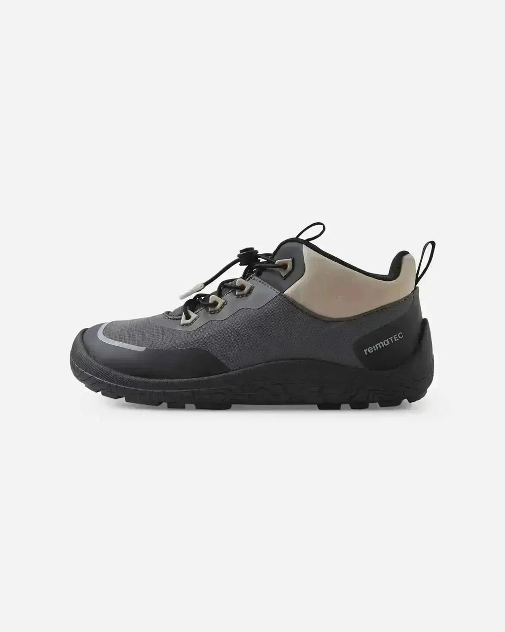 Reima - Sankari Soft Black - botines de senderismo barefoot infantiles negros