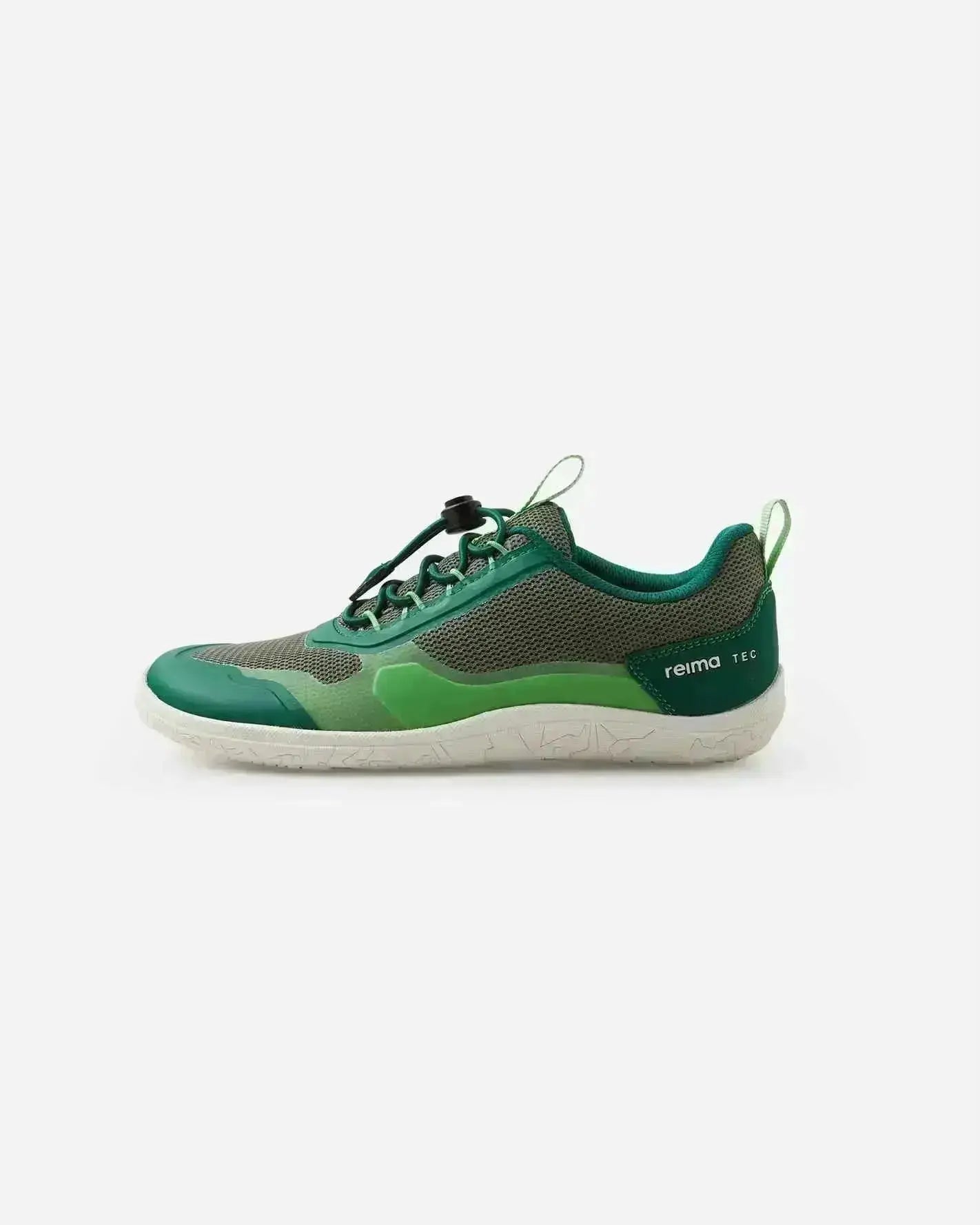 Reima - Tallustelu '25 Greyish Green - Zapatillas barefoot impermeables infantiles verde