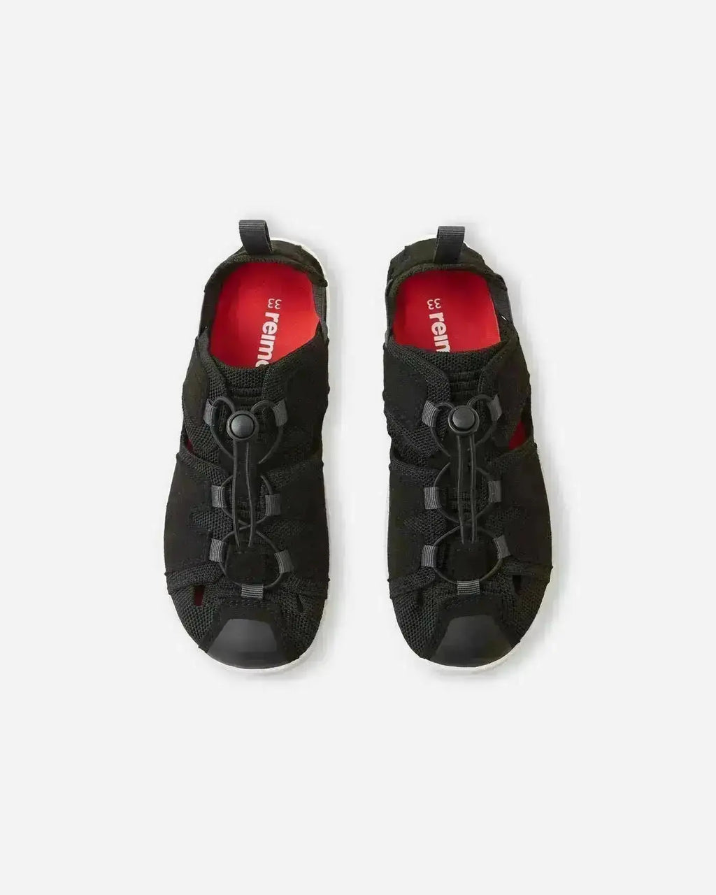 Reima - Valoa Black - Sandalia deportiva barefoot infantil negro