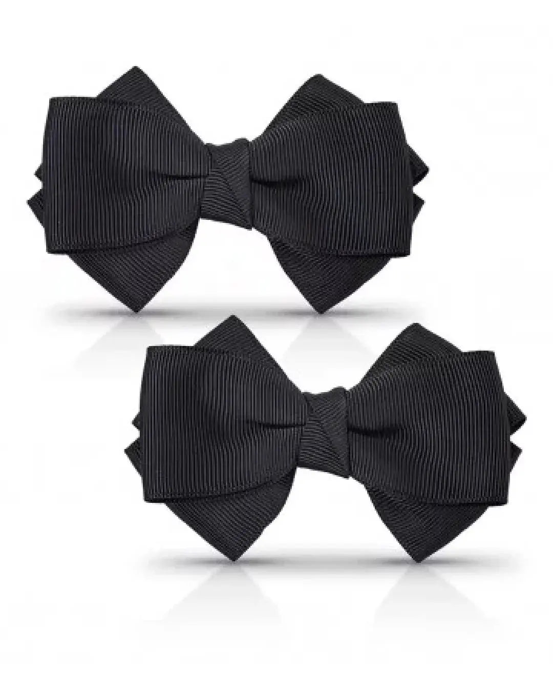 Shapen - Bow Shoe Clips Black - Decoración para calzado barefoot