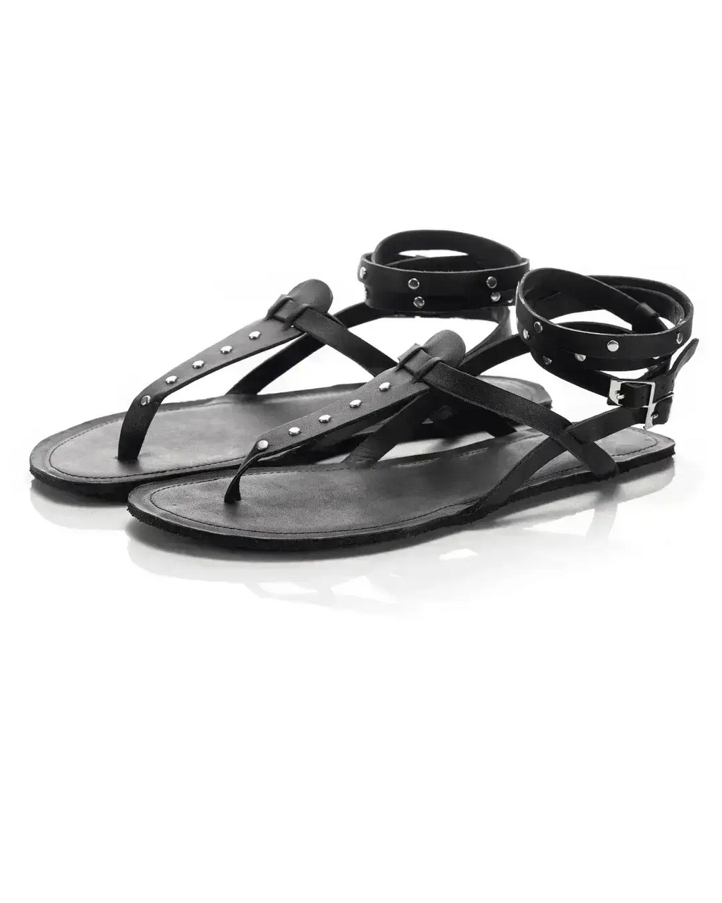 Shapen - Caliope Black - Sandalias barefoot negras para mujer