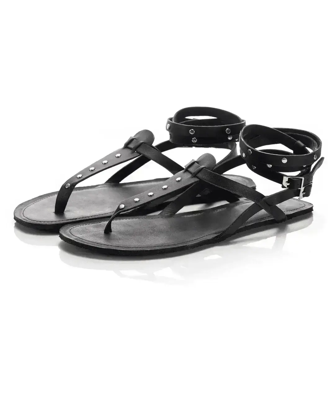 Shapen - Caliope Black - Sandalias barefoot negras para mujer
