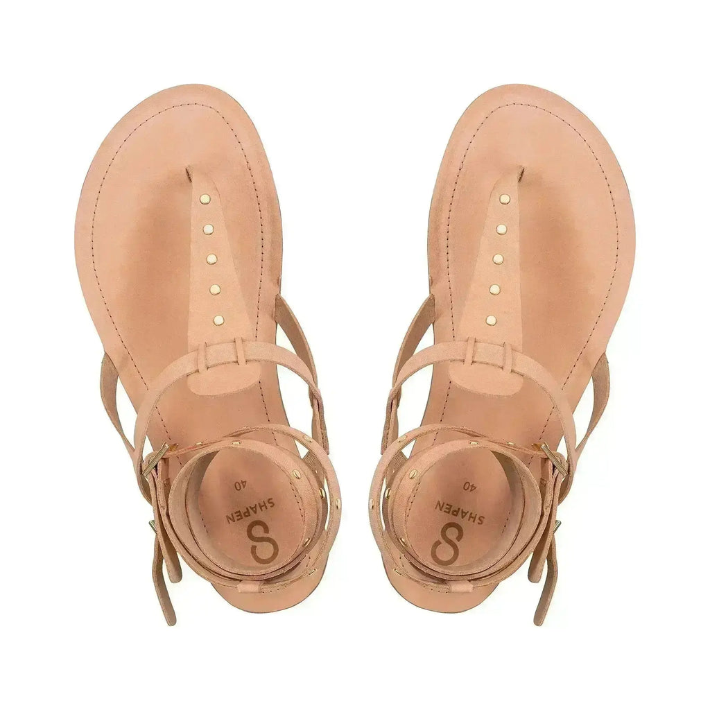 Shapen - Caliope Natural - Sandalias barefoot nude para mujer