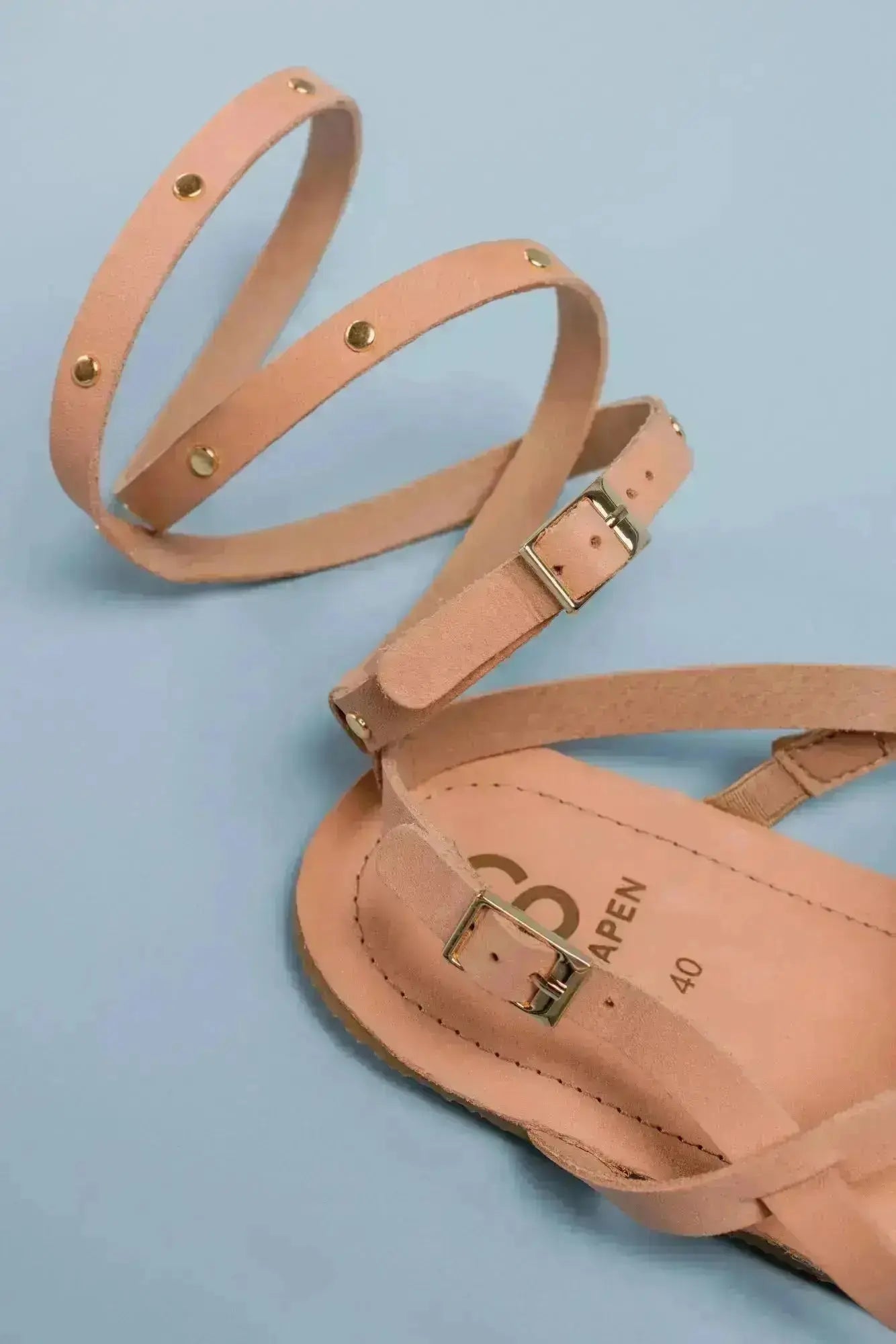 Shapen - Caliope Natural - Sandalias barefoot nude para mujer