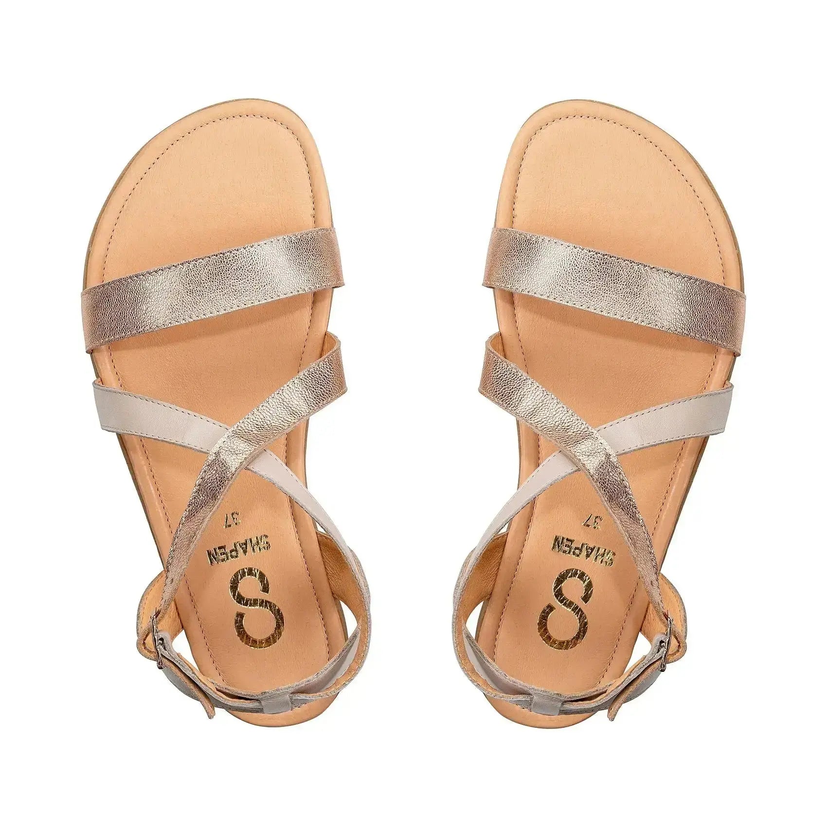 Shapen - Calla Rose Gold - Sandalias barefoot
