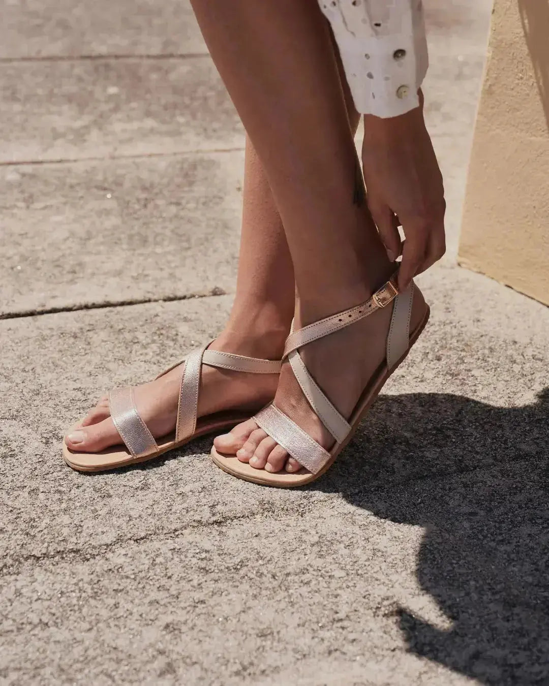Shapen - Calla Rose Gold - Sandalias barefoot