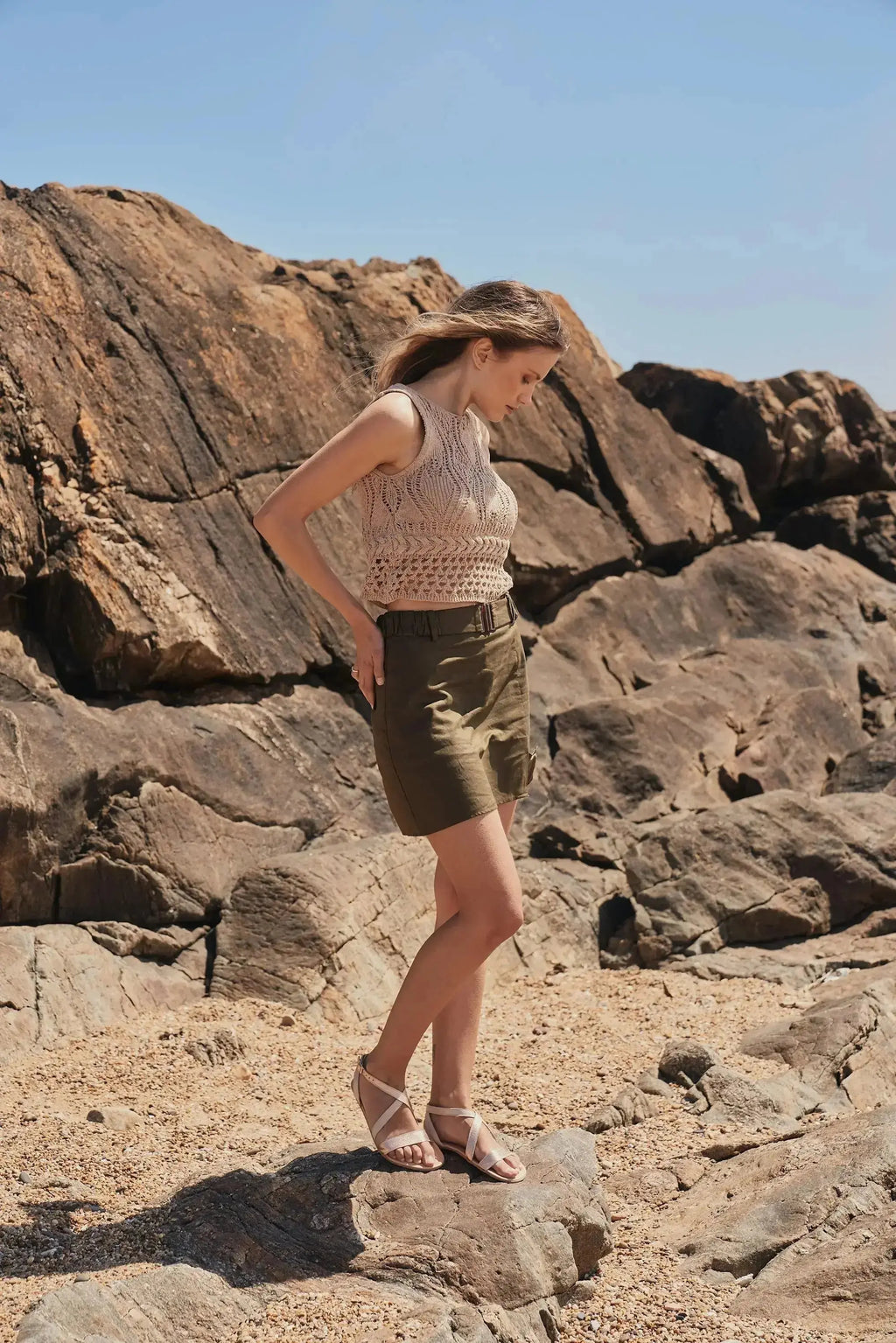 Shapen - Calla Rose Gold - Sandalias barefoot