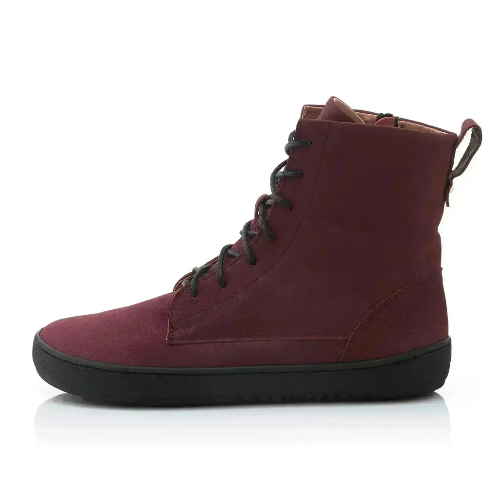 Shapen - Cozy 2.0 Bordeaux - Botas barefoot de invierno